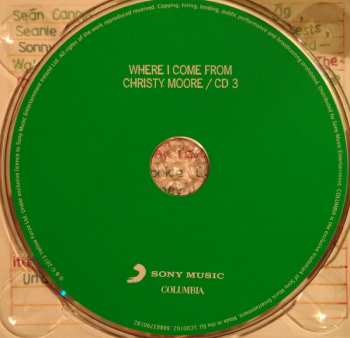 3CD Christy Moore: Where I Come From