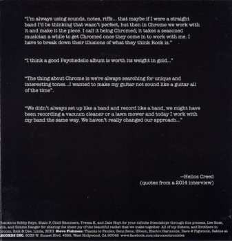 CD Chrome: Feel It Like A Scientist