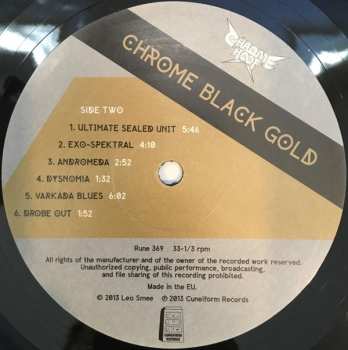 LP Chrome Hoof: Chrome Black Gold LTD