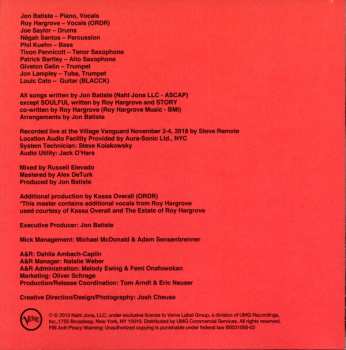 CD Jonathan Batiste: Chronology Of A Dream: Live At The Village Vanguard