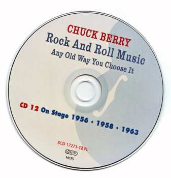 16CD/Coffret Chuck Berry: Rock And Roll Music - Any Old Way You Choose It (The Complete Studio Recordings ... Plus!) DLX