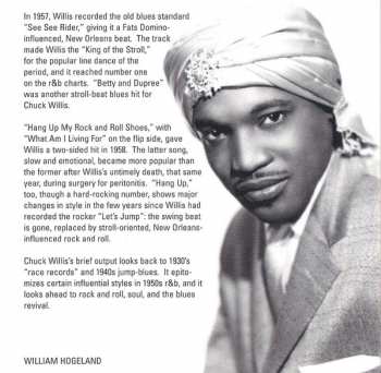 CD Chuck Willis: My Story (All The Hits & Other Classics Tracks)