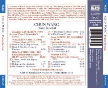 CD Chun Wang: Piano Recital