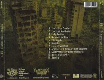 CD Cinis: Subterranean Antiquity