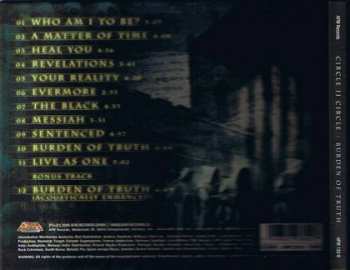 CD Circle II Circle: Burden Of Truth LTD