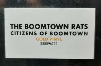 LP The Boomtown Rats: Citizens Of Boomtown LTD | CLR