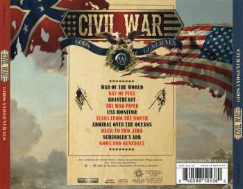 CD Civil War: Gods And Generals