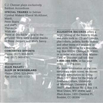 CD C.J. Chenier And The Red Hot Louisiana Band: The Big Squeeze 