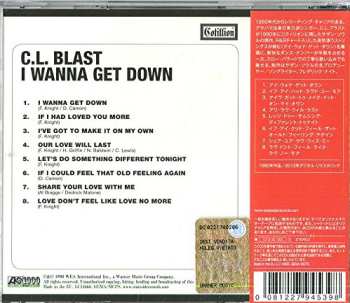 CD C.L. Blast: I Wanna Get Down