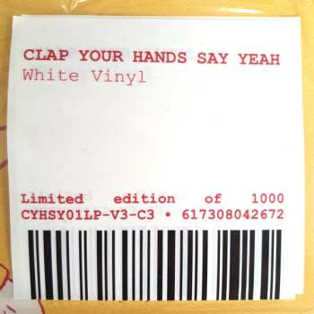 LP Clap Your Hands Say Yeah: Clap Your Hands Say Yeah CLR | LTD
