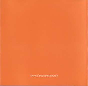 CD Clara Haberkamp Trio: Orange Blossom