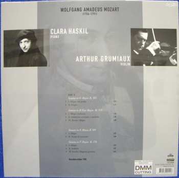 LP Clara Haskil: Sonatas For Piano & Violin