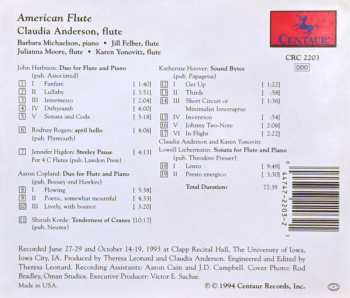 CD Clauda Anderson: American Flute
