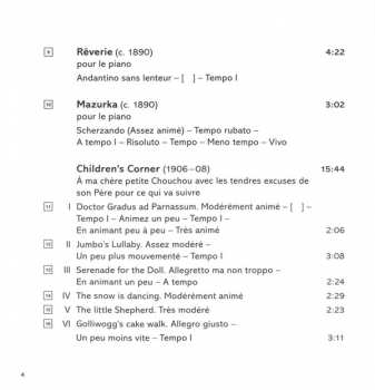 CD Claude Debussy: Complete Works For Piano, Vol. 3