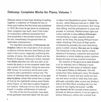 CD Claude Debussy: Complete Works For Piano, Volume 1