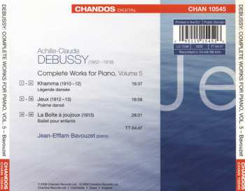 CD Claude Debussy: Complete Works For Piano, Volume 5
