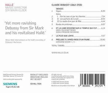 CD Claude Debussy: Debussy : Images & Prélude à l'après-midi d'un faune (Hallé & Sir Mark Elder)