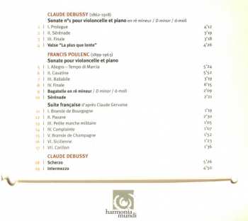 CD Claude Debussy: Debussy∙Poulenc Queyras∙Tharaud
