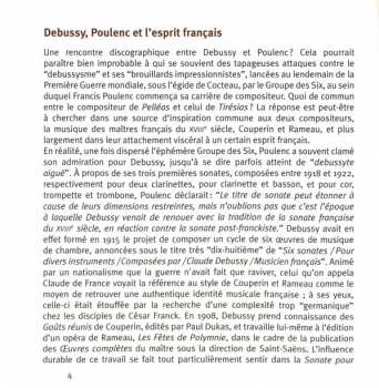 CD Claude Debussy: Debussy∙Poulenc Queyras∙Tharaud