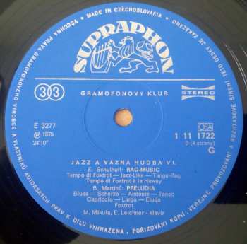 2LP/Coffret Bohuslav Martinů: Jazz A Vážná Hudba - Klavírní Skladby (2xLP + BOX + BOOKLET)
