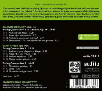CD Claude Debussy: Debussy & Rivier