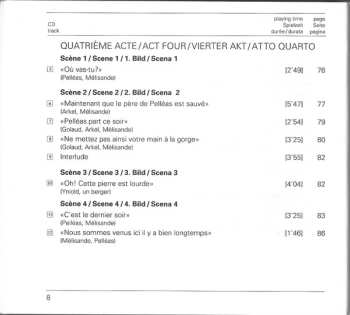 2CD Claude Debussy: Debussy: Pelleas Et Melisande