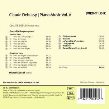 CD Claude Debussy: Piano Music Vol. V