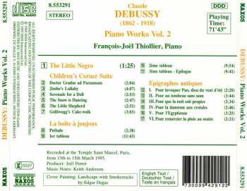 CD Claude Debussy: Piano Works Volume 2