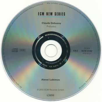 2CD Claude Debussy: Préludes