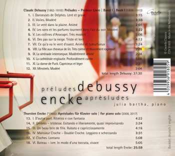 CD Claude Debussy: Préludes; Aprésludes