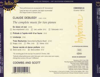 CD Claude Debussy: The Complete Music For Two Pianos