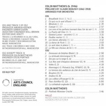 2CD Claude Debussy: The Debussy Preludes