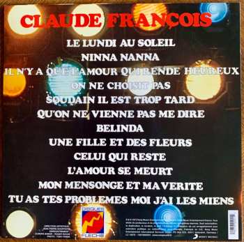 LP Claude François: Le Lundi Au Soleil