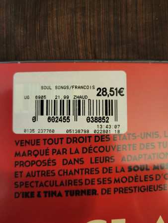 LP Claude François: Soul Songs