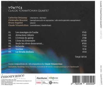 CD Claude Tchamitchian Quartet: Vortice