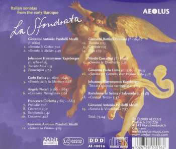 CD Claudia Hoffmann: La Sfondrata - Italian Sonatas From Early Baroque 