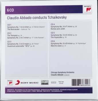6CD/Coffret Pyotr Ilyich Tchaikovsky: Symphonies 1-6 • The Nutcracker Suite • Romeo And Juliet And More