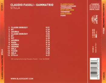 CD Claudio Fasoli - Gammatrio: Stilla