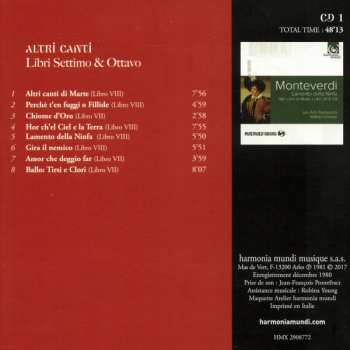 4CD/Coffret Claudio Monteverdi: Madrigali & Selva Morale