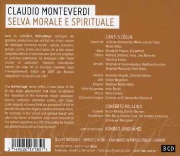 3CD/Coffret Claudio Monteverdi: Selva Morale E Spirituale