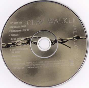 CD Clay Walker: Live, Laugh, Love