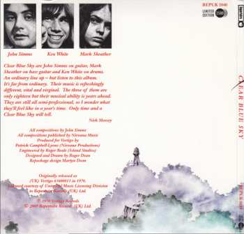 CD Clear Blue Sky: Clear Blue Sky LTD