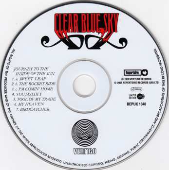 CD Clear Blue Sky: Clear Blue Sky LTD
