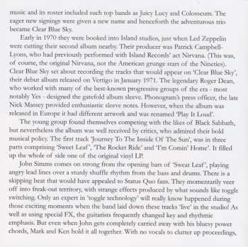 CD Clear Blue Sky: Clear Blue Sky LTD