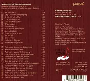 CD Clemens Unterreiner: Weihnachten Mit Clemens Unterreiner