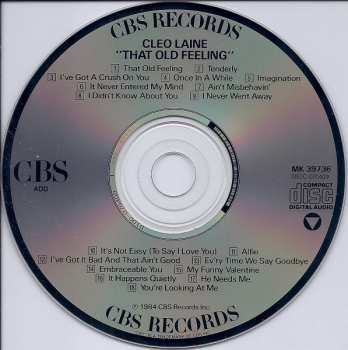 CD Cleo Laine: That Old Feeling