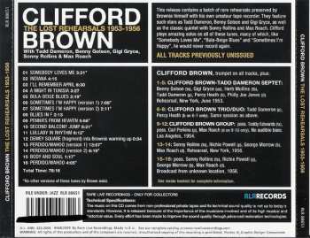 CD Clifford Brown: The Lost Rehearsals 1953-1956