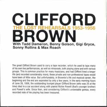 CD Clifford Brown: The Lost Rehearsals 1953-1956