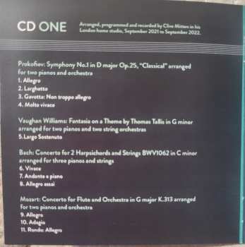 2CD Clive Mitten: Transcriptions