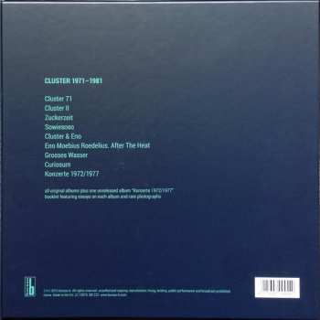 9LP/Coffret Cluster: 1971 - 1981